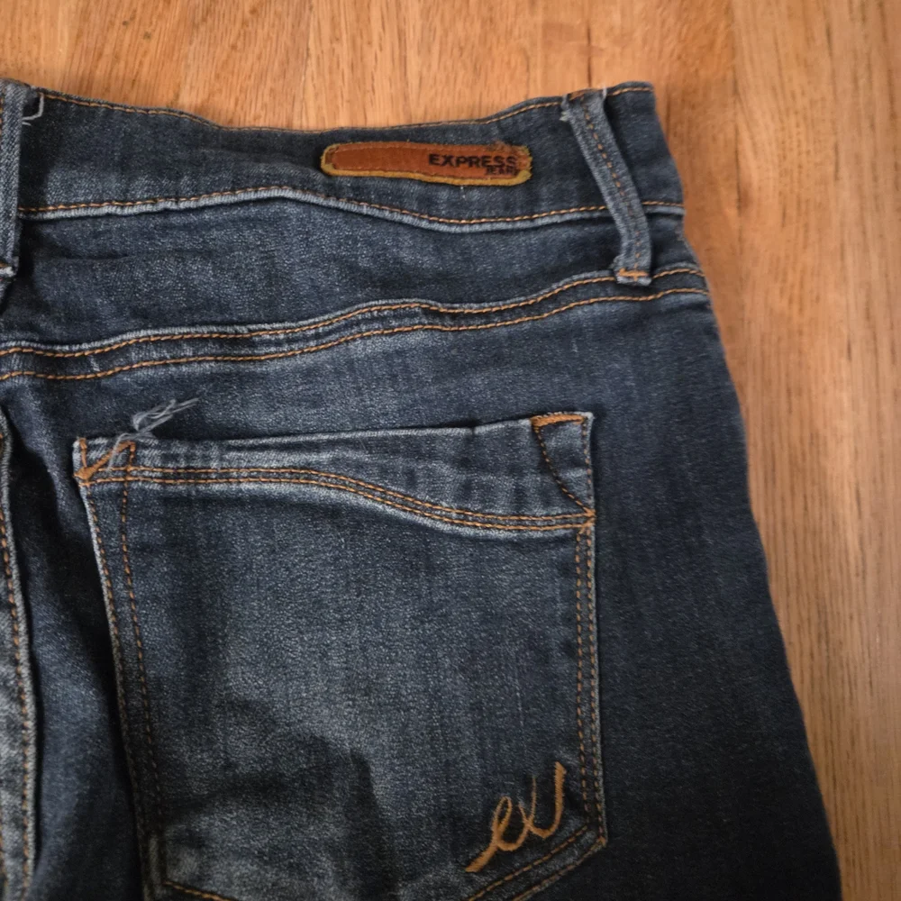 Dark Blue Denim Jeans - Picture 5 of 5